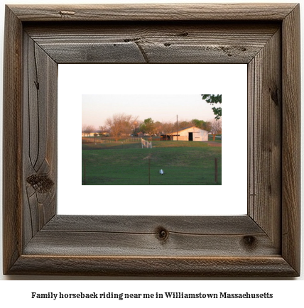 family horseback riding near me in Williamstown, Massachusetts